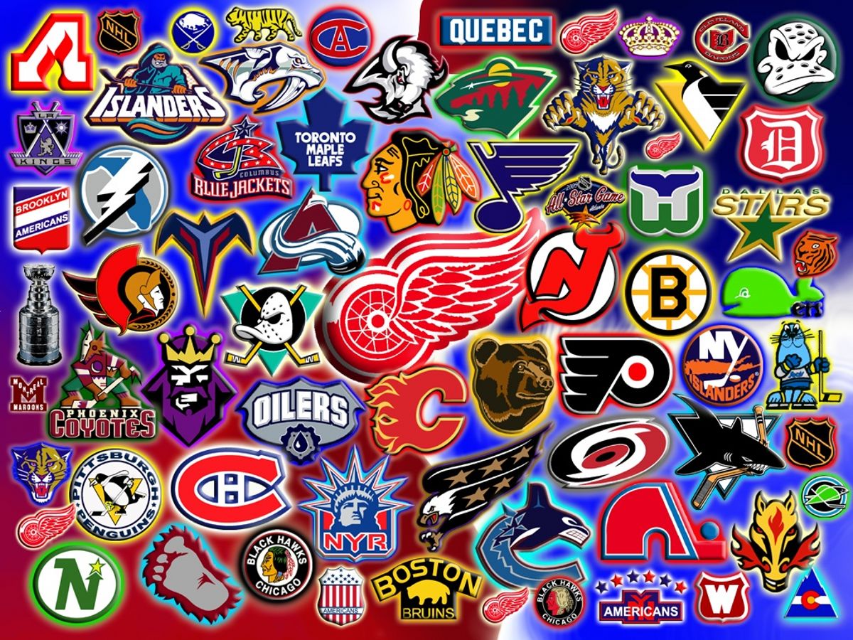  64 Nhl Logo Wallpaper WallpaperSafari