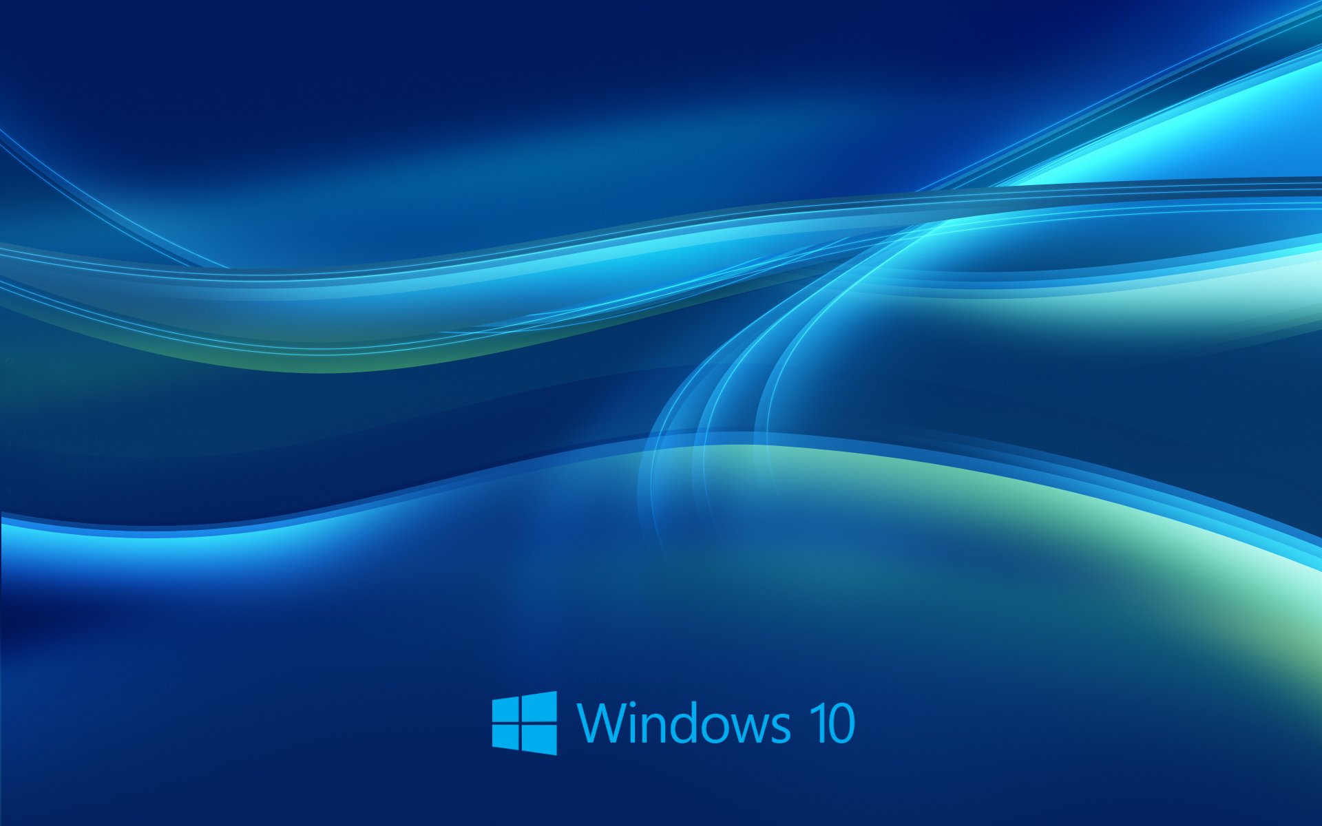 New Windows 10 Blue Wallpaper 9509 Wallpaper High Resolution 1920x1200