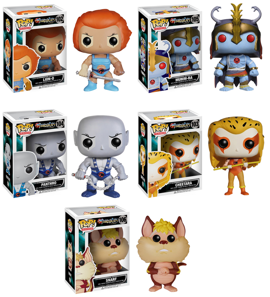 Pop Television Thundercats Plastic And Plush