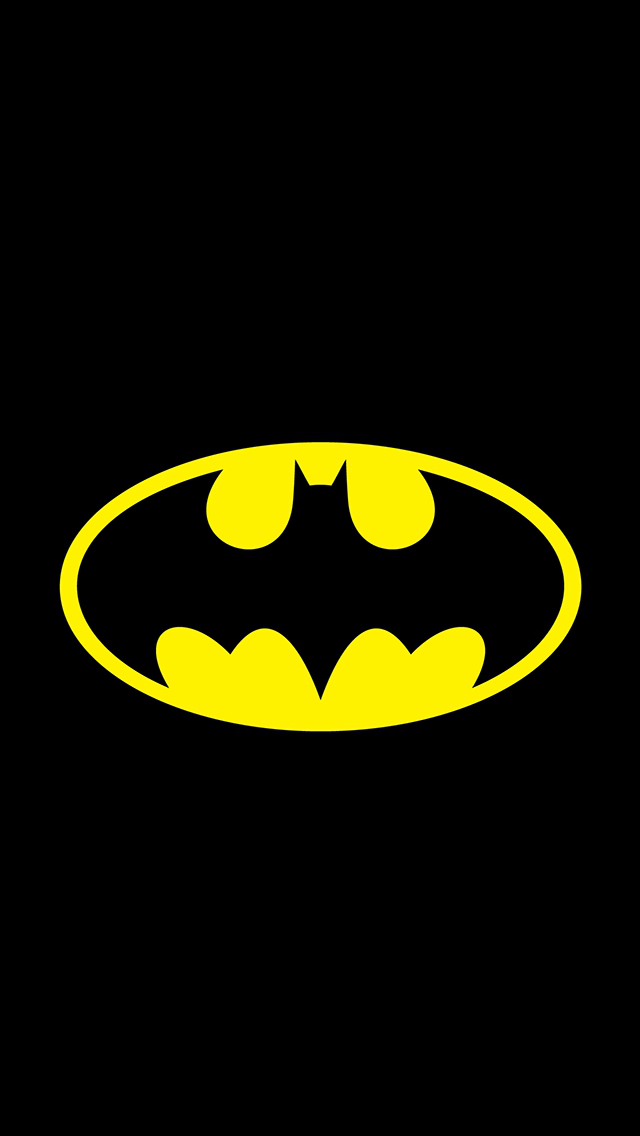 Batman Wallpaper iPhone 5s Simple Logo