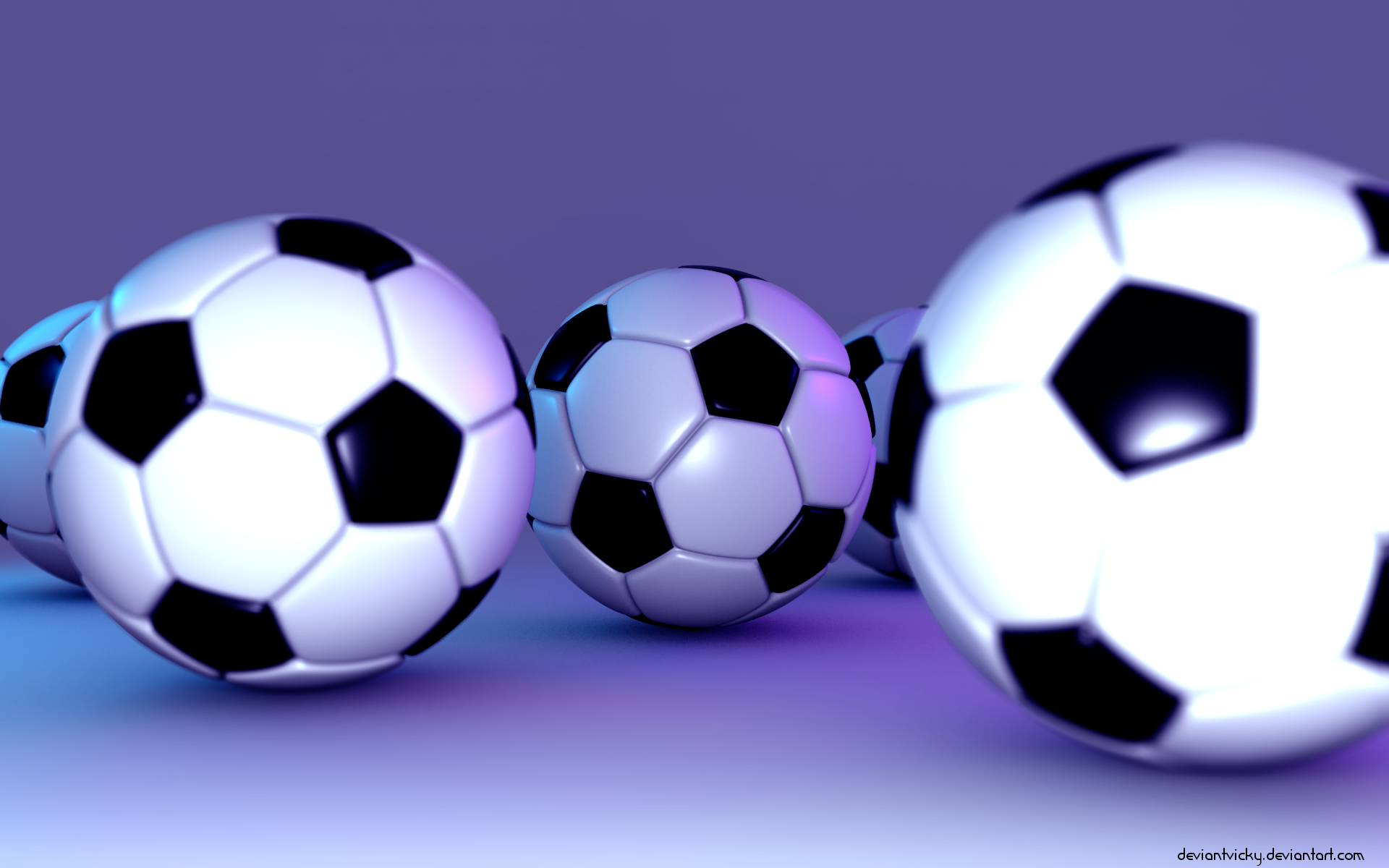 Soccer Balls By Vickym72