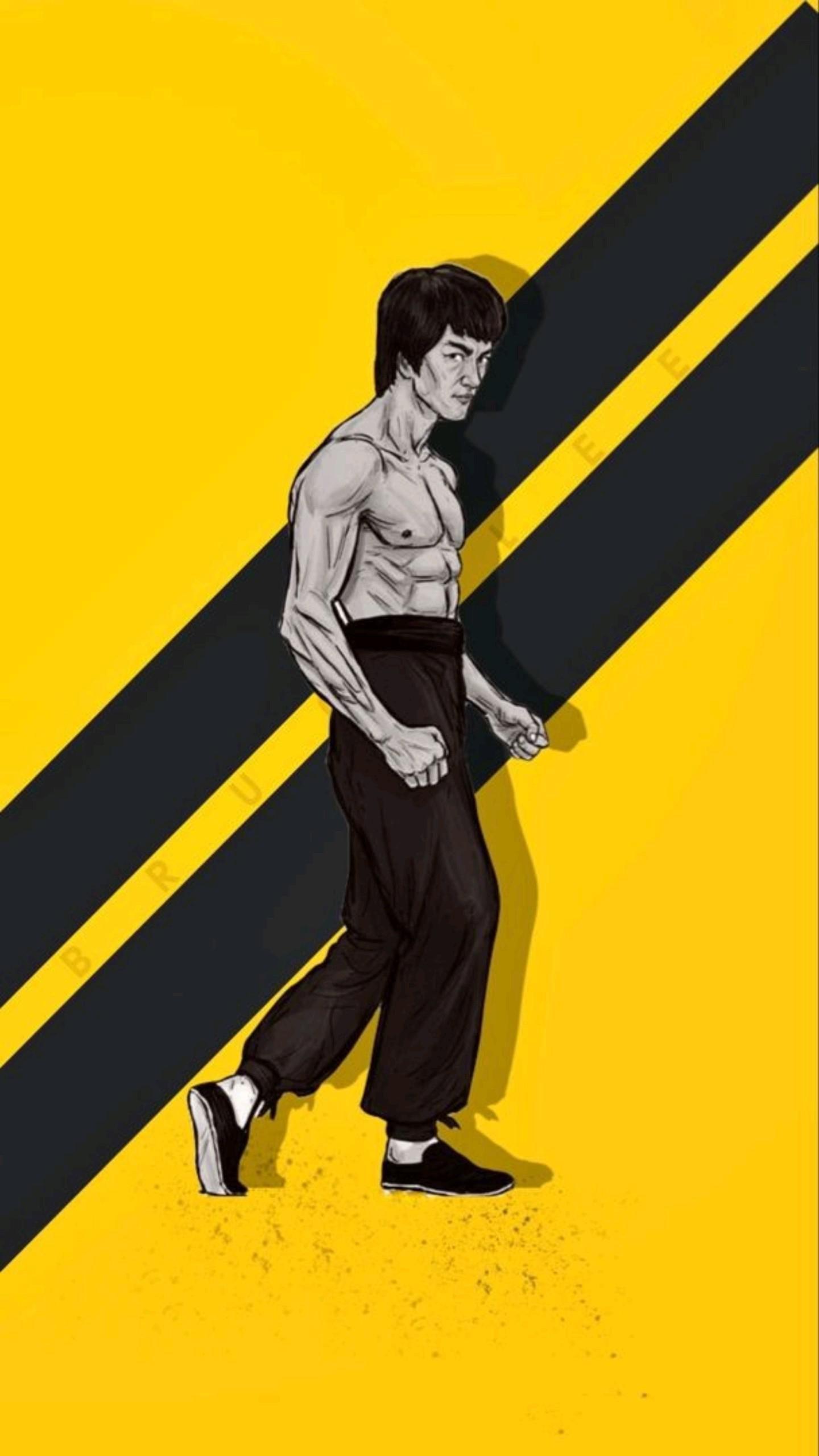 Bruce Lee Ultimate Fighter And HD Wallpaper For iPhone