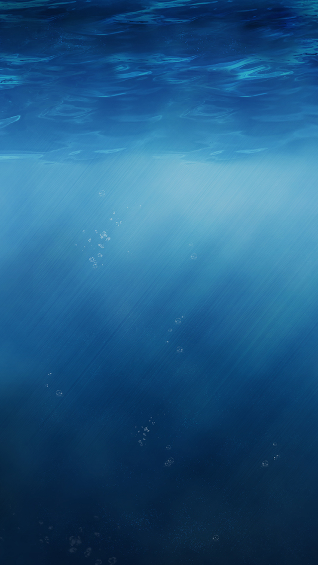 Ios Reversed Underwater Default iPhone Wallpaper Ipod