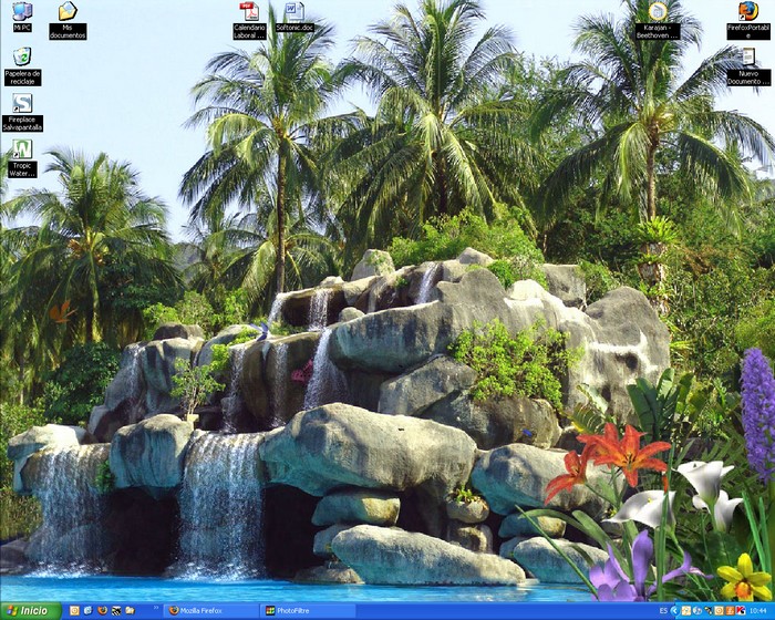Tropic Waterfall   Animated Wallpaper   Descargar 700x560