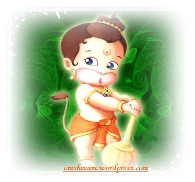 Baby Hanuman Wallpaper Little hanuman