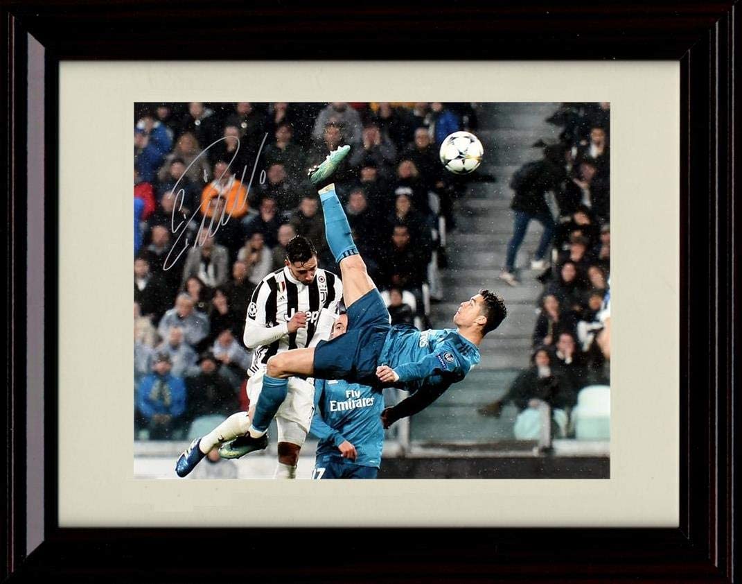 Amazon Framed Cristiano Ronaldo Autograph Replica Print