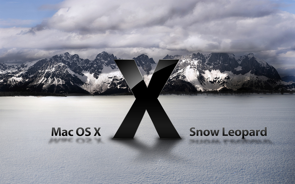 Mac For Windows Os X Snow Leopard Wallpaper Only