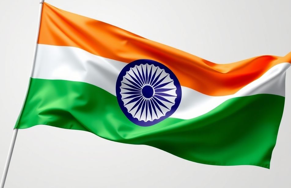 Indian National Flag Wallpaper 3d