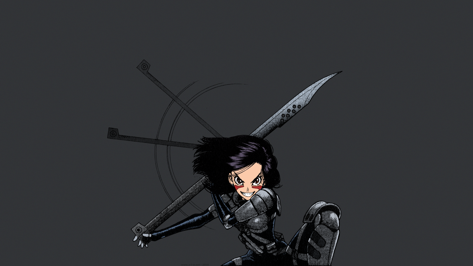 Alita Battle Angel Manga Wallpaper