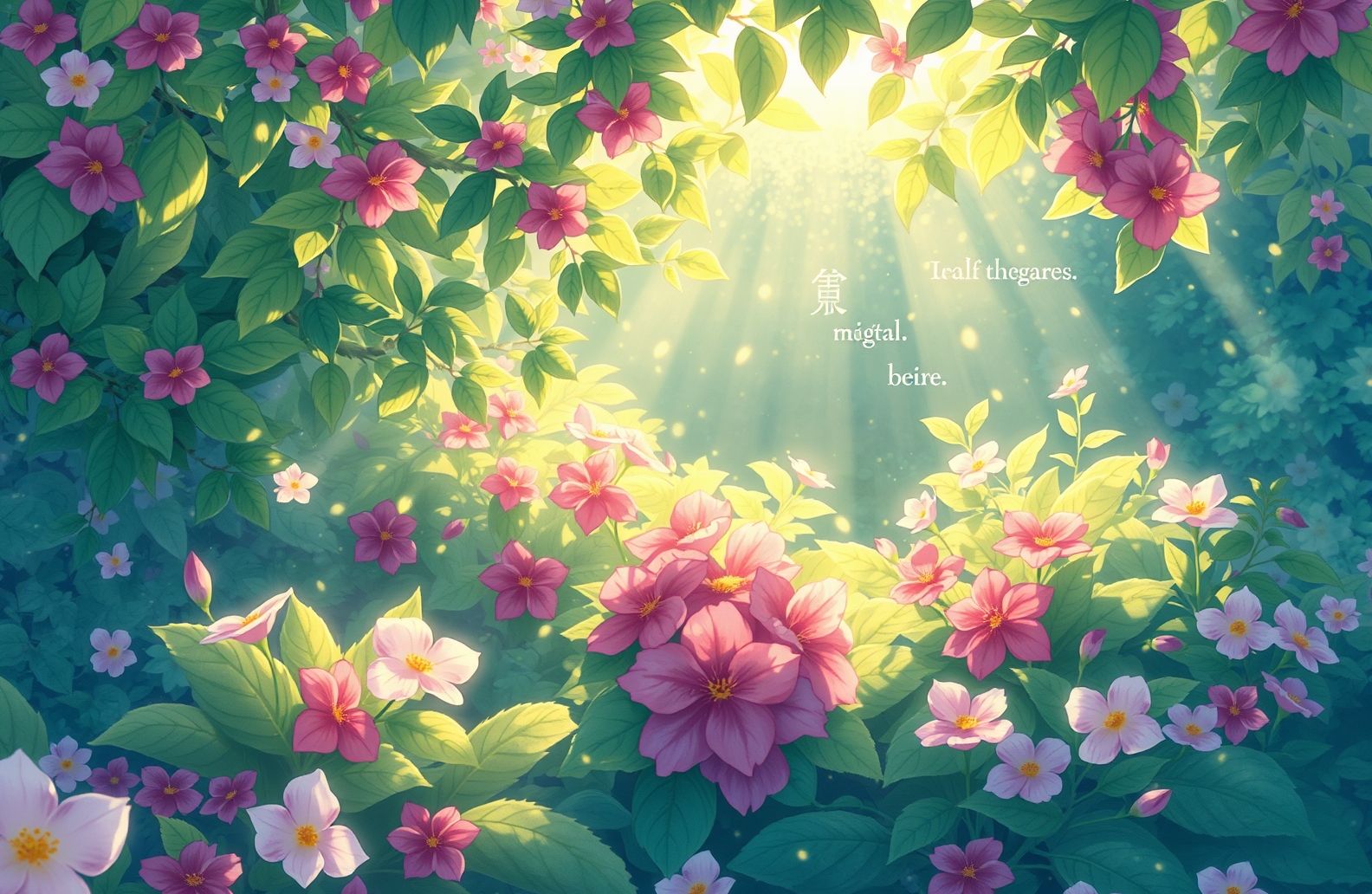 Garden Of Words Wallpaper