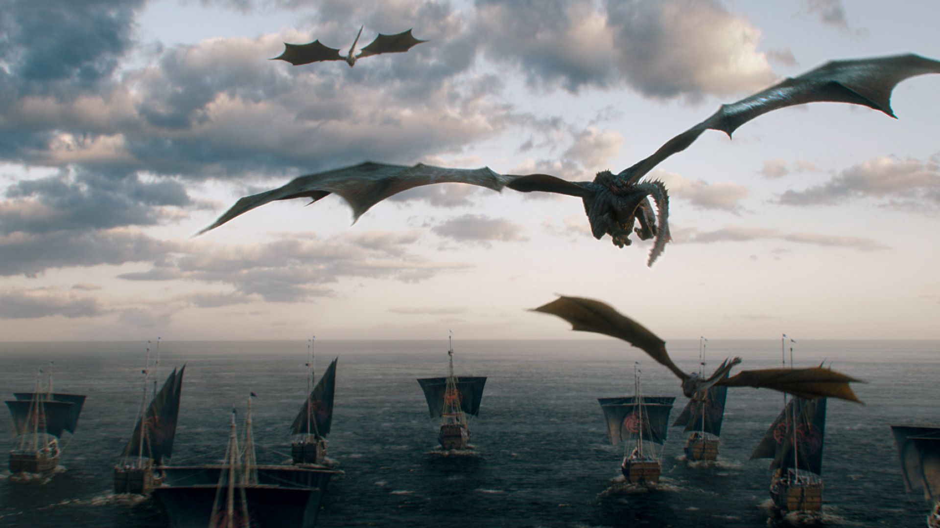 Game Of Thrones Dragon Pictures Flip Wallpaper