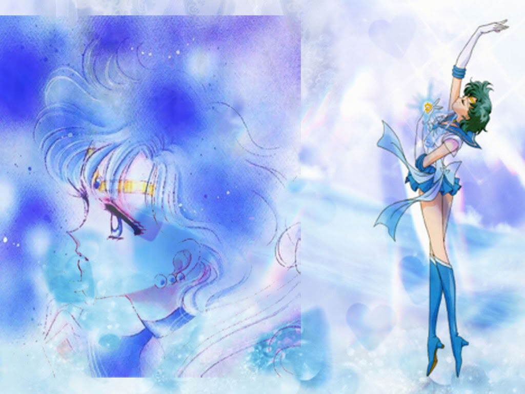 Ami Sailor Mercury Wallpaper