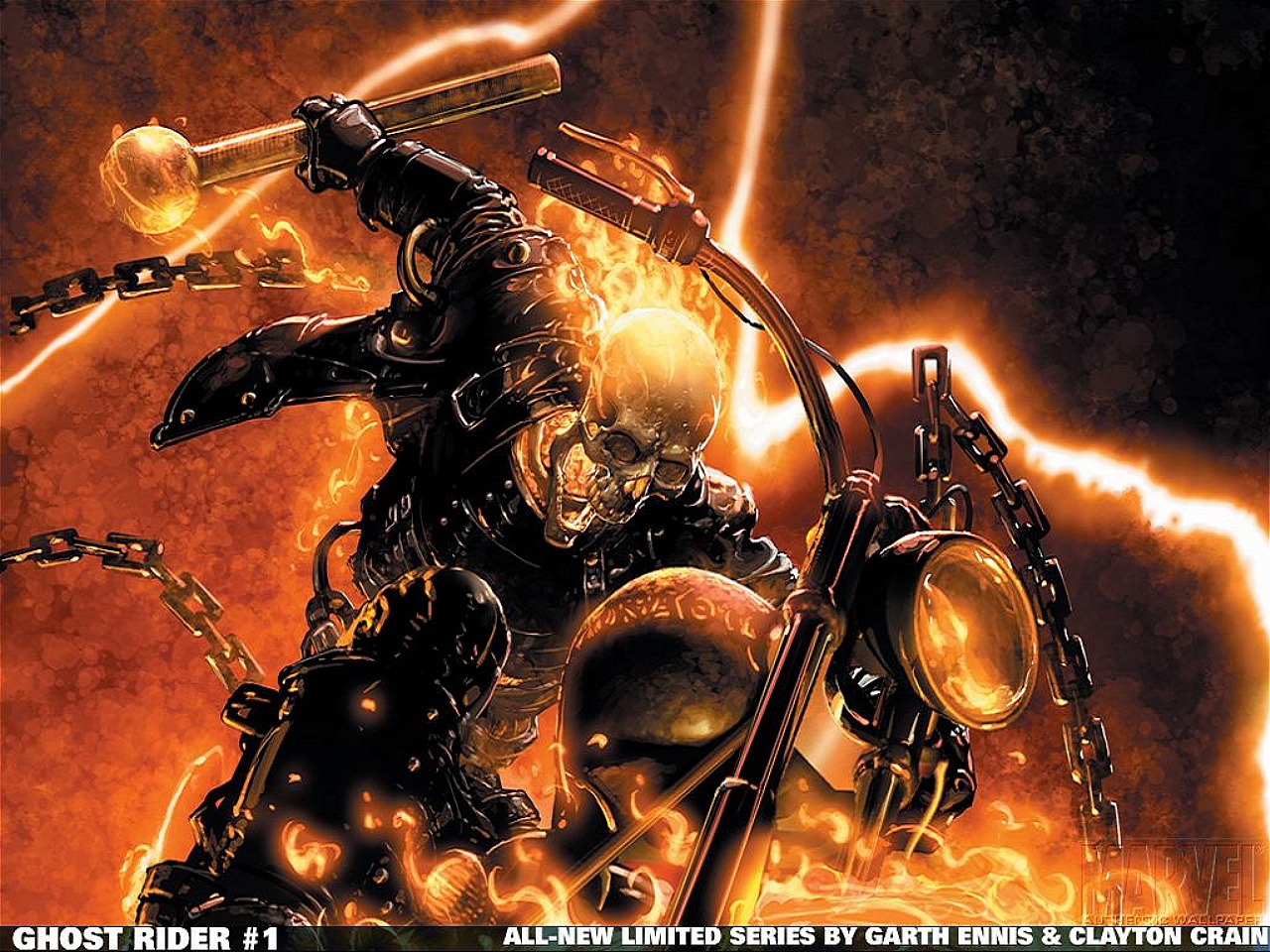ghost rider animated wallpaper