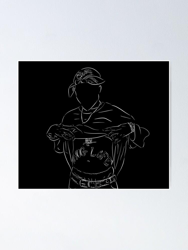 Tupac Thug Life Poster By Culturesensible