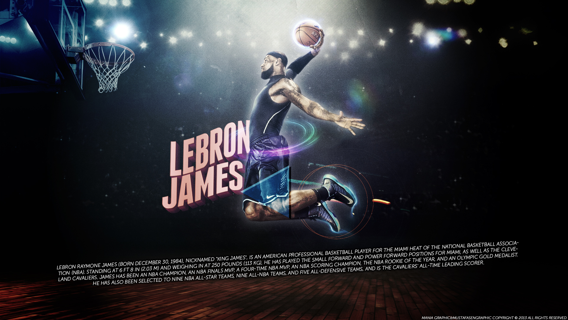 Lebron James Basketball Nba Wallpaper