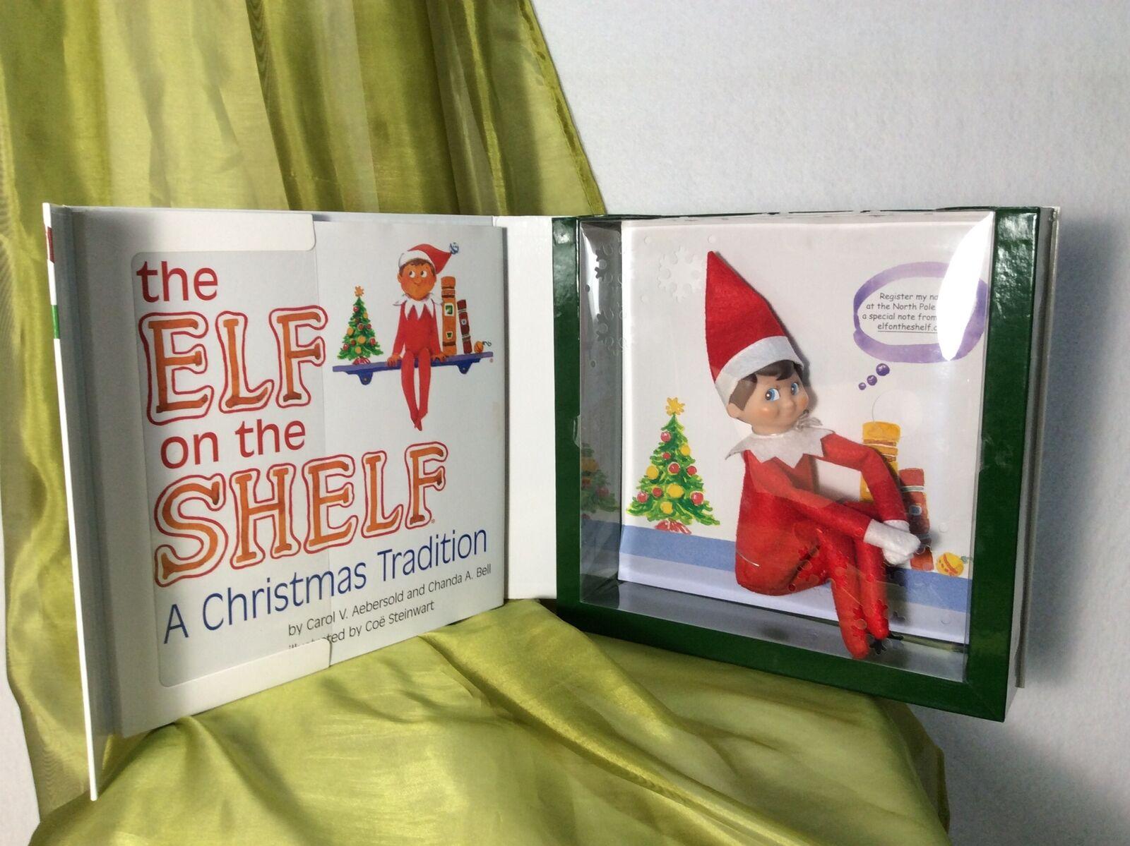 The Elf on the Shelf A Christmas Tradition Book and Doll Blue Eyes
