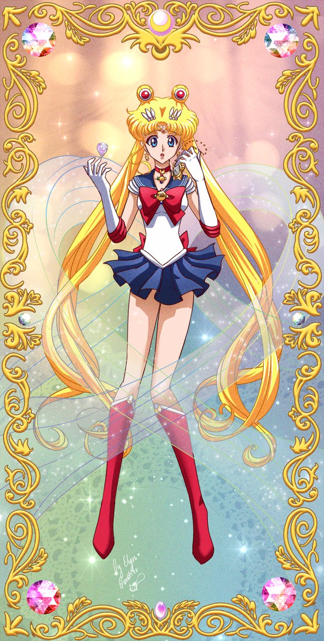 Sailor Moon Crystal By Elyngontier