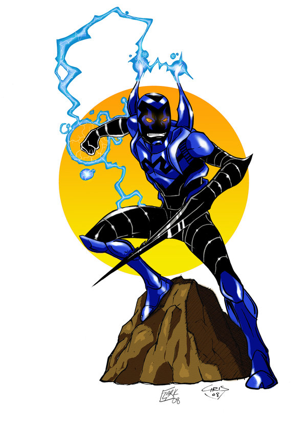 Blue Beetle Color Collab By Icninja