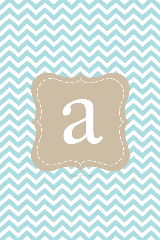 Make It Create Printables Background Wallpaper iPhone Chevron