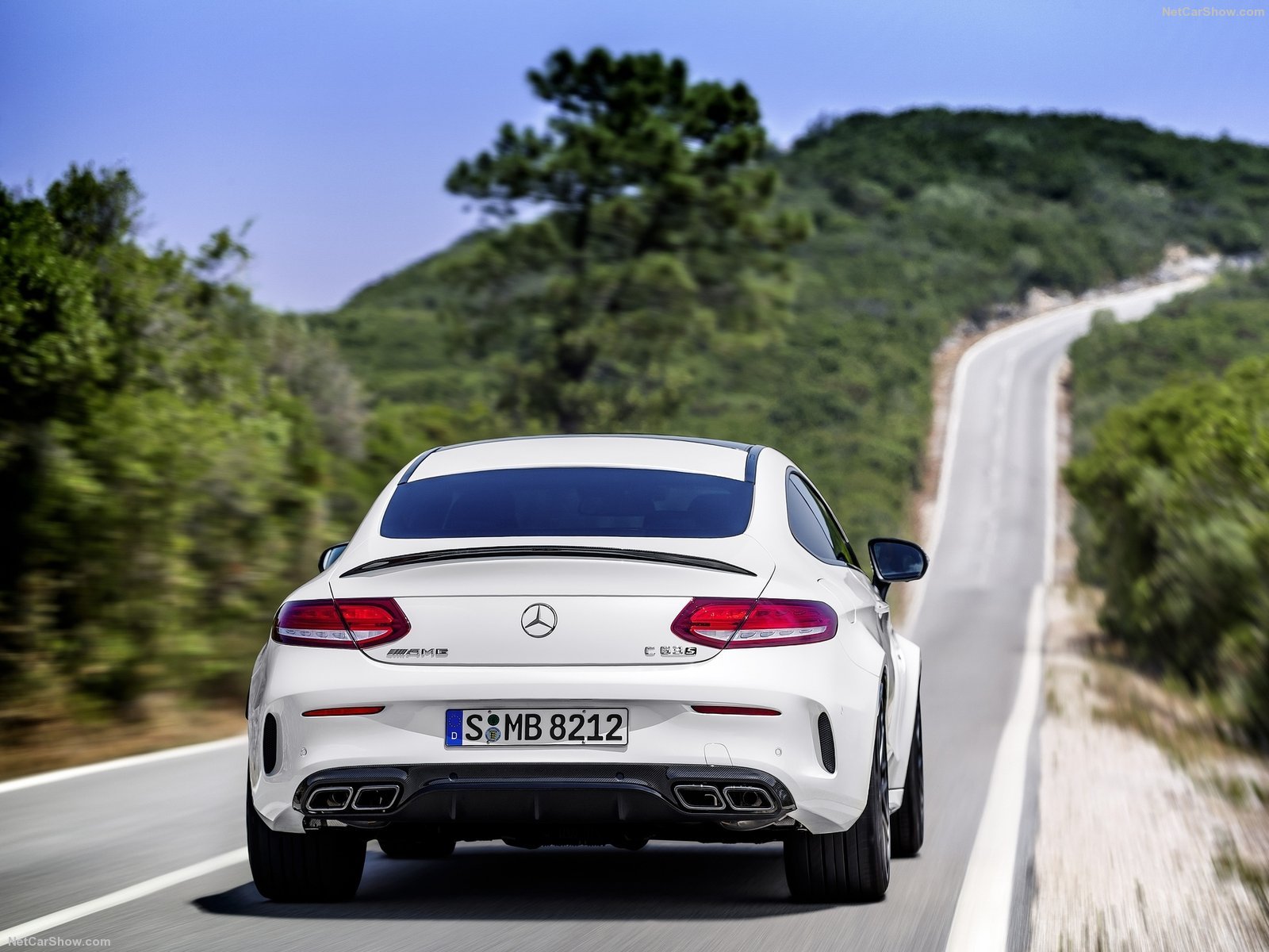 Mercedes Benz C63 s AMG Coupe cars 2016 wallpaper