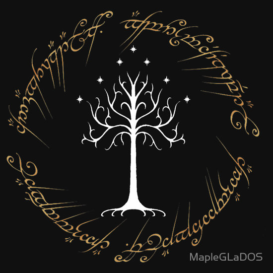 Ringed White Tree Of Gondor A T
