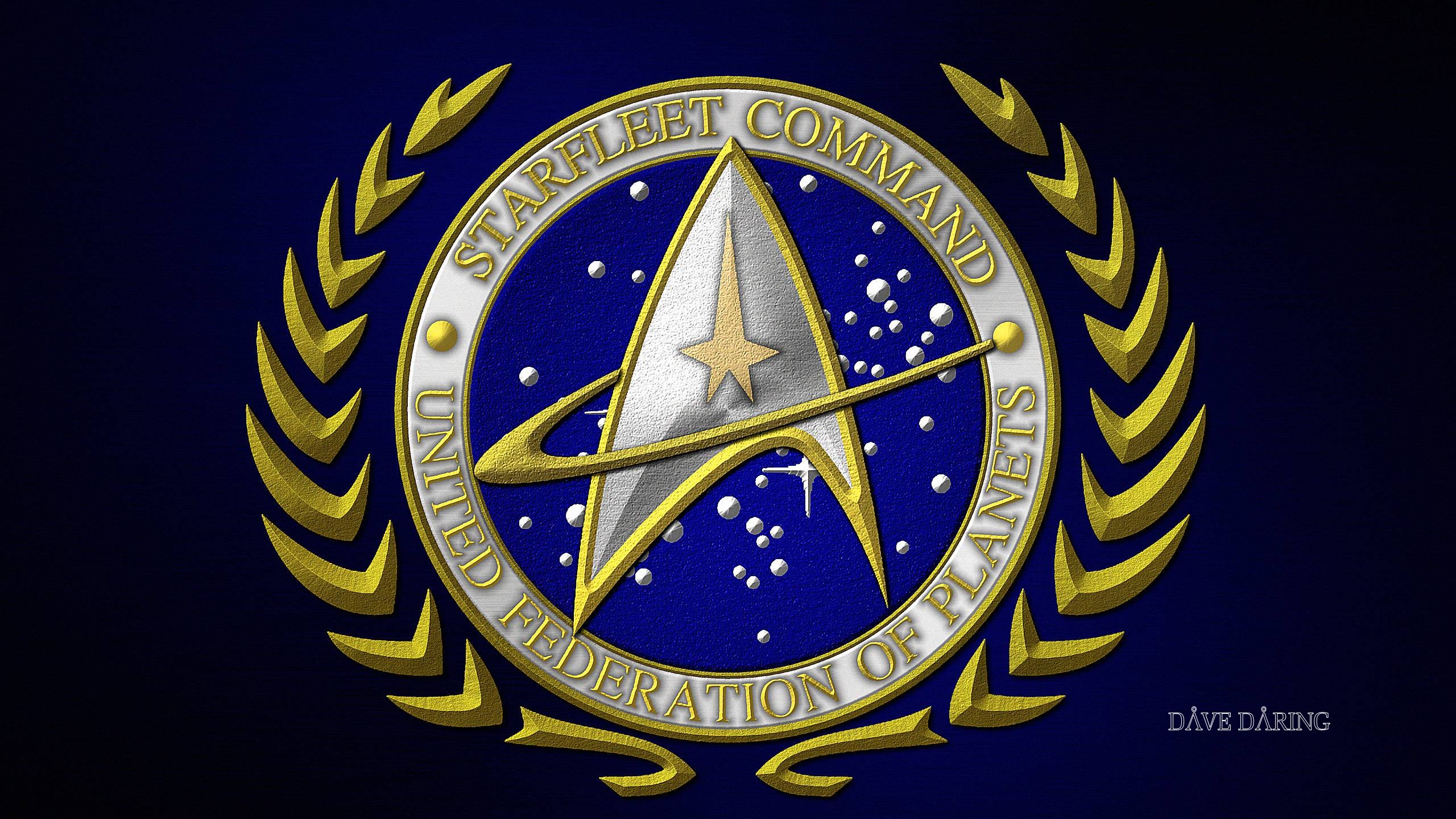 Star Trek Star Fleet Command Great Seal by Dave Daring 2560x1440