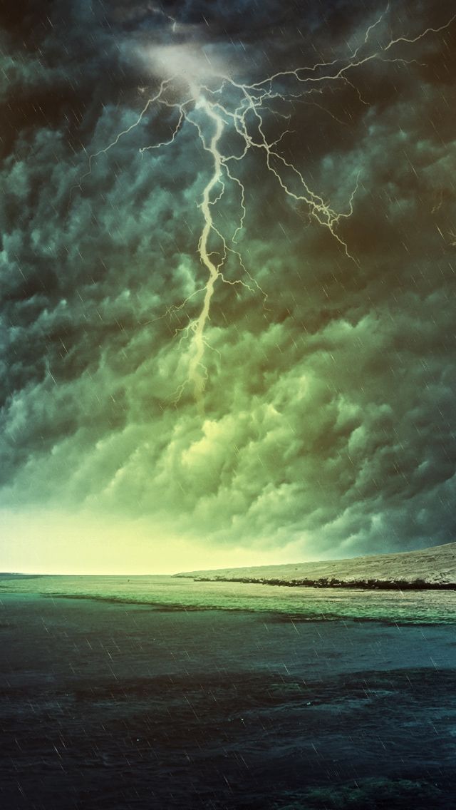 Storm iPhone Wallpaper iPad