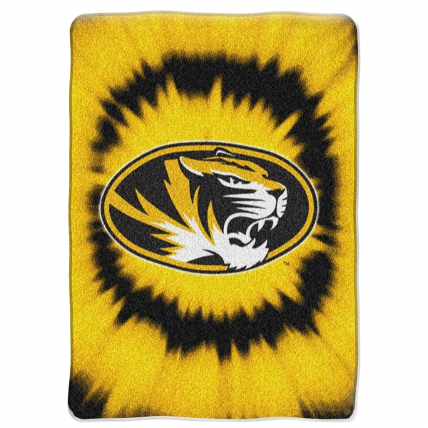 🔥 Free download Missouri Tigers College Tie Dye x Super Plush Throw ...