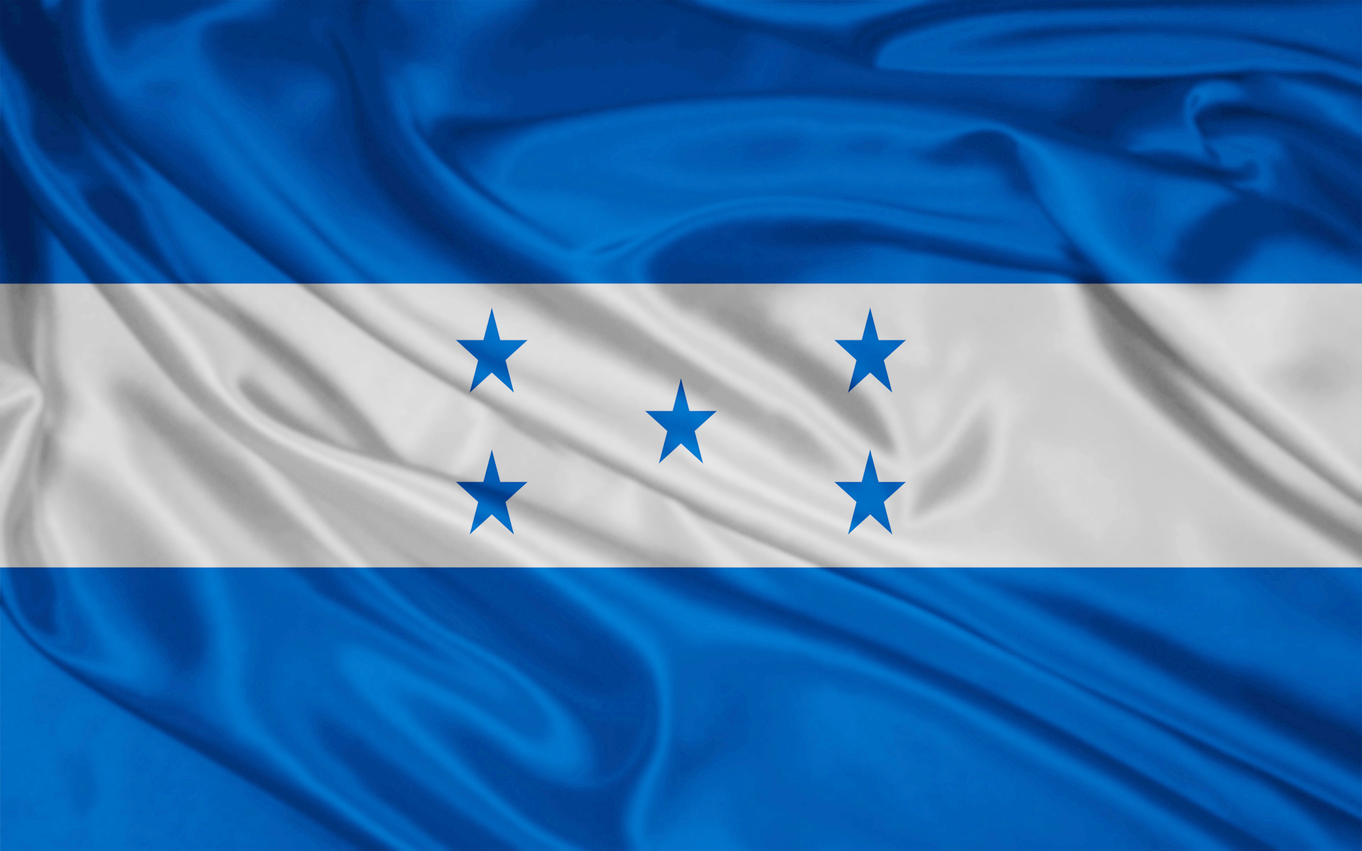 Honduras Flag Wallpaper Stock Photos
