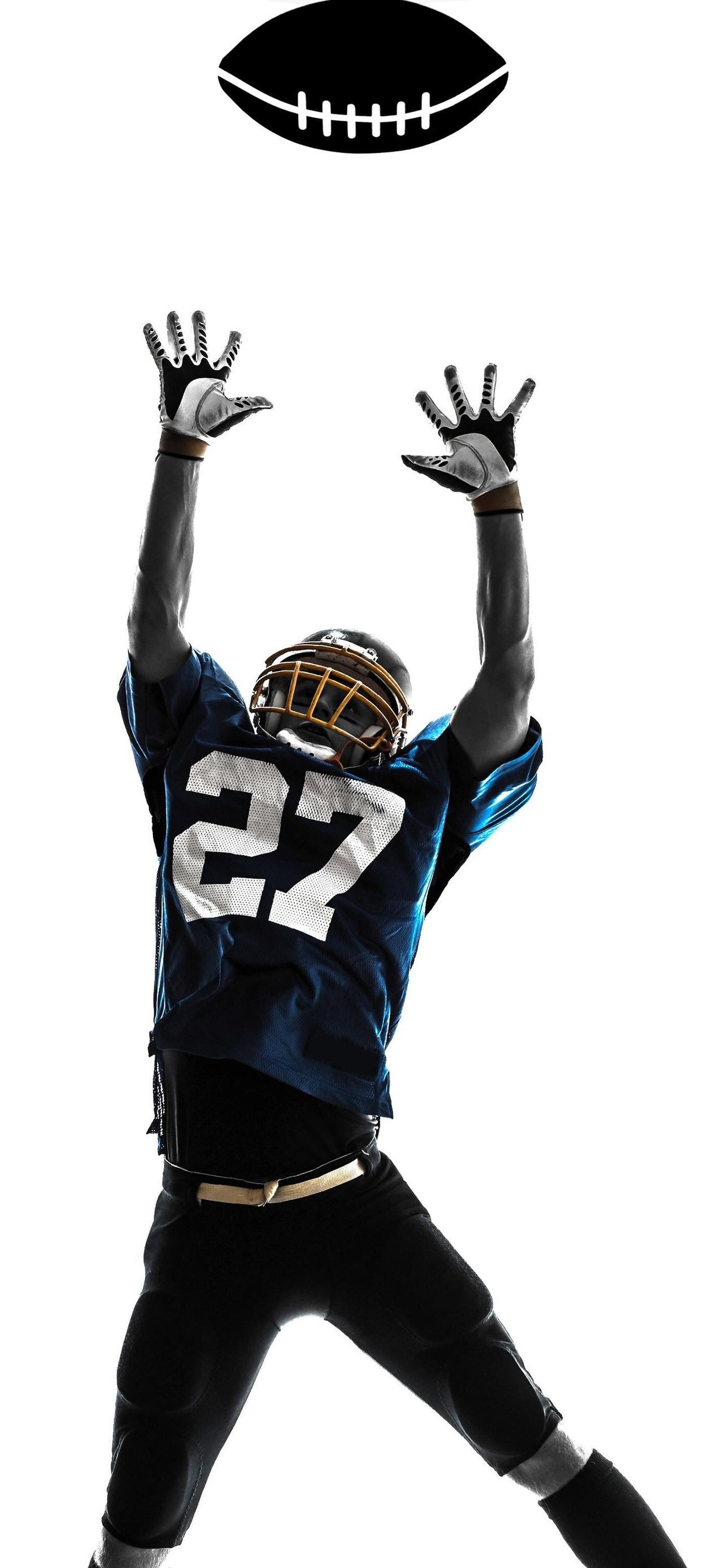 iPhone Wallpaper For Dynamic Island American Football