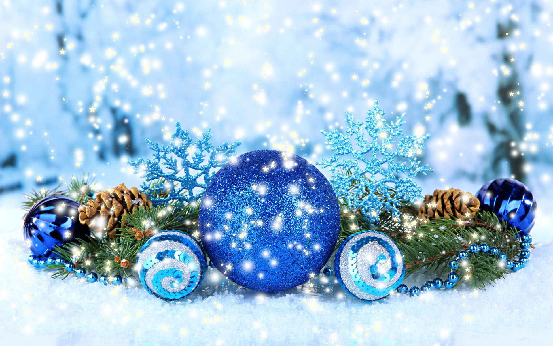Christmas Balls Wallpaper