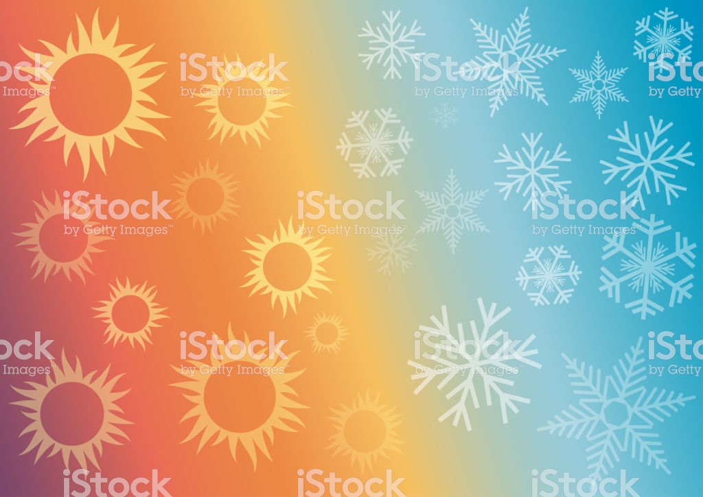 Vector Abstract Background Domestic Heating And