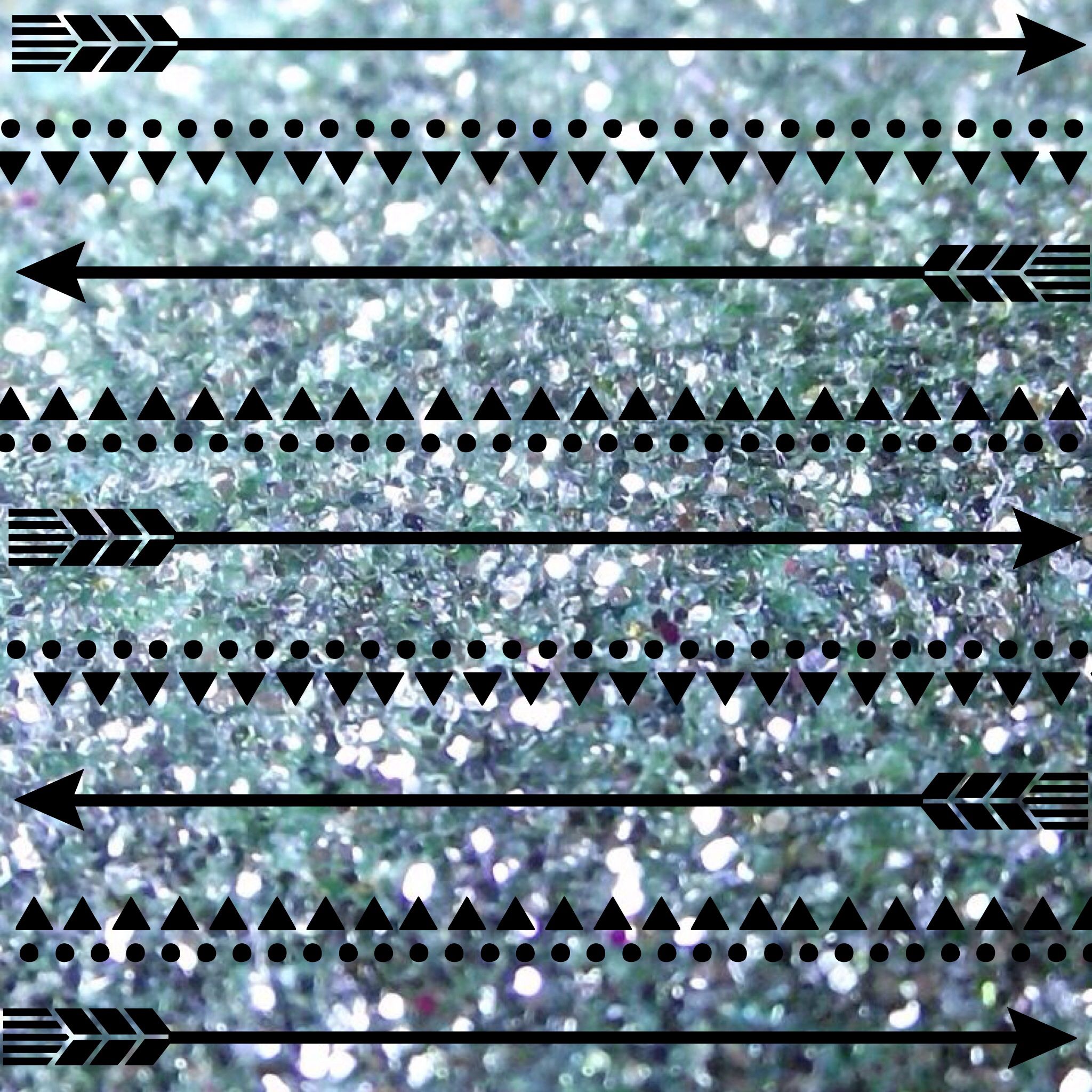 Aztec Glitter Background Phone Wallpaper