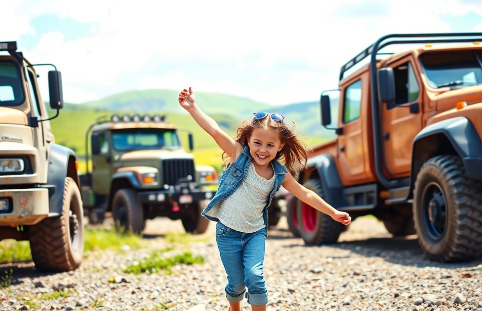 Girls And Trucks Wallpaper