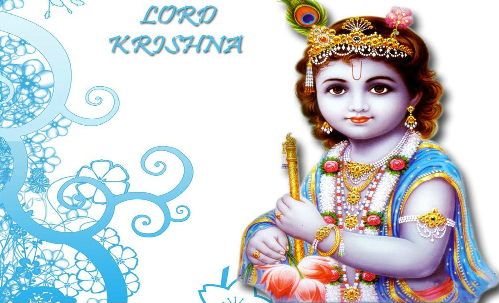 Krishna Hare High Resolution Wallpaper
