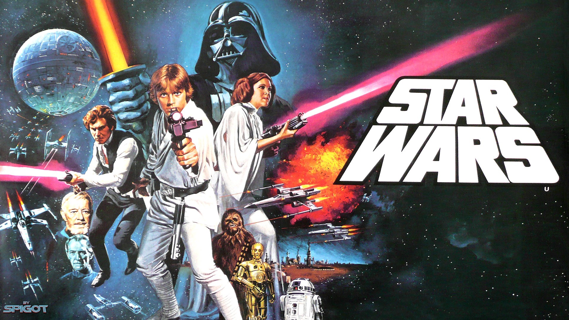 Star Wars Poster Wallpaper