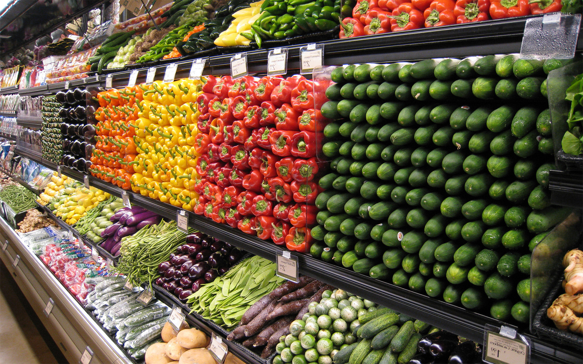 Grocery Store Wallpaper Photography