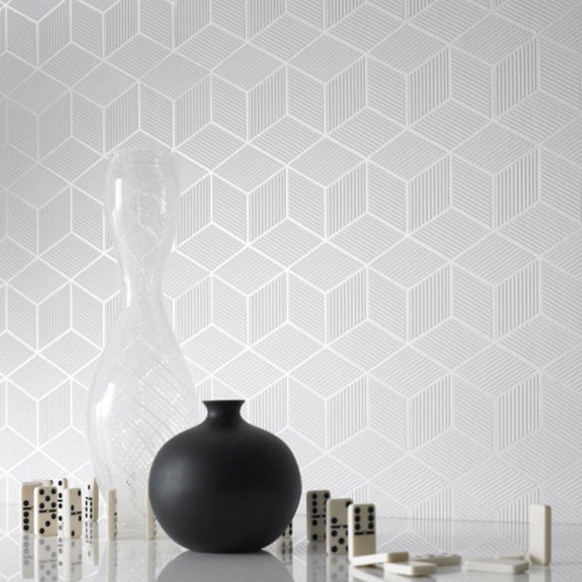  Exclusive Inspiring Black and White Wallpaper Designs with 3D Layouts