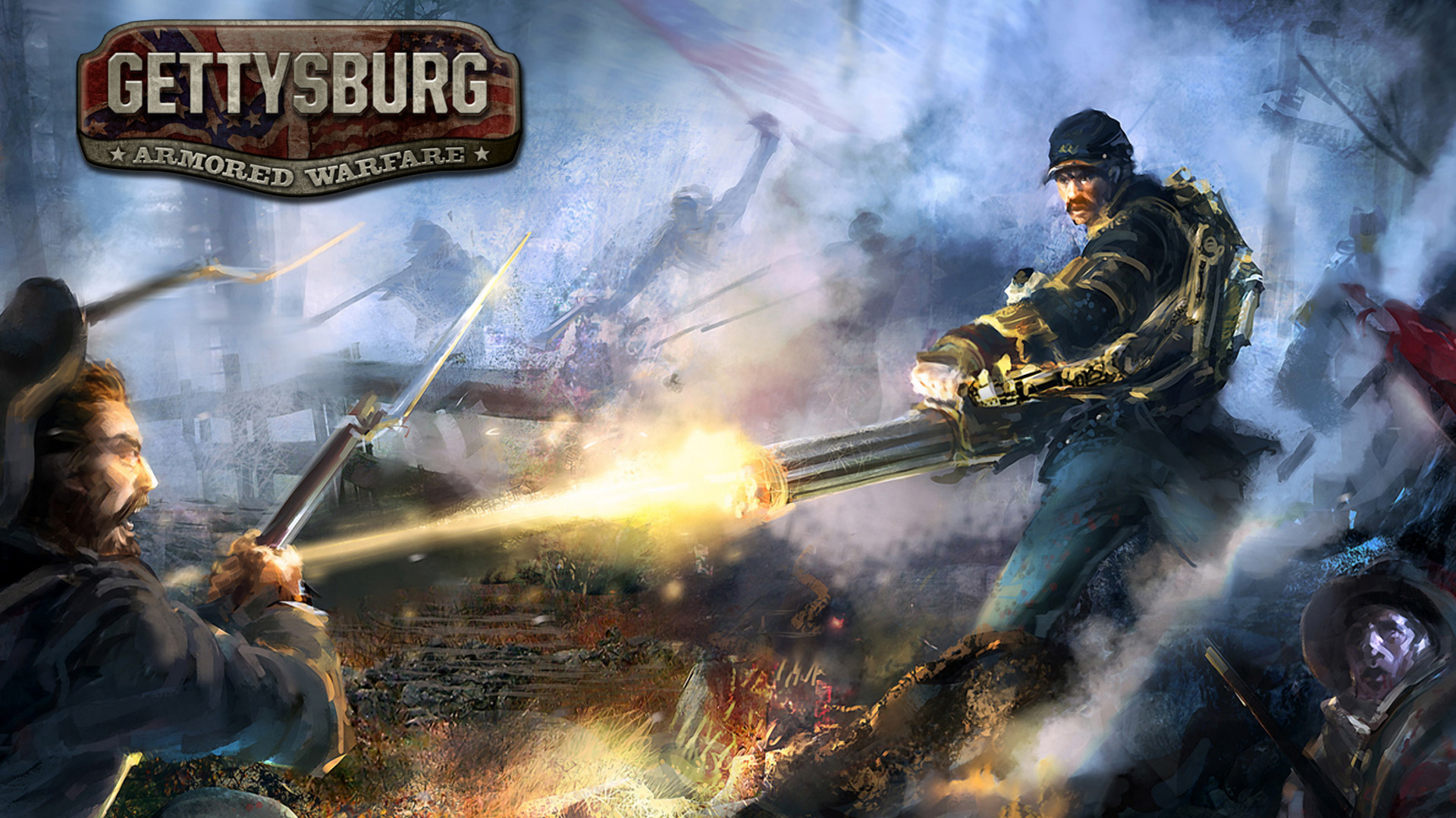 Gettysburg Armored Warfare HD Wallpaper Background Image