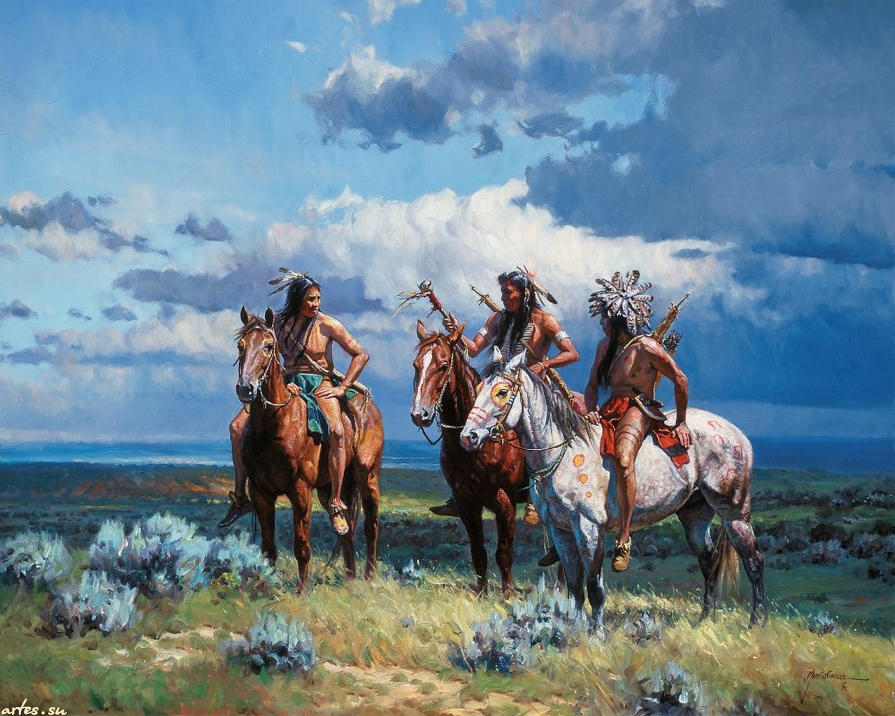 Native American Art Desktop