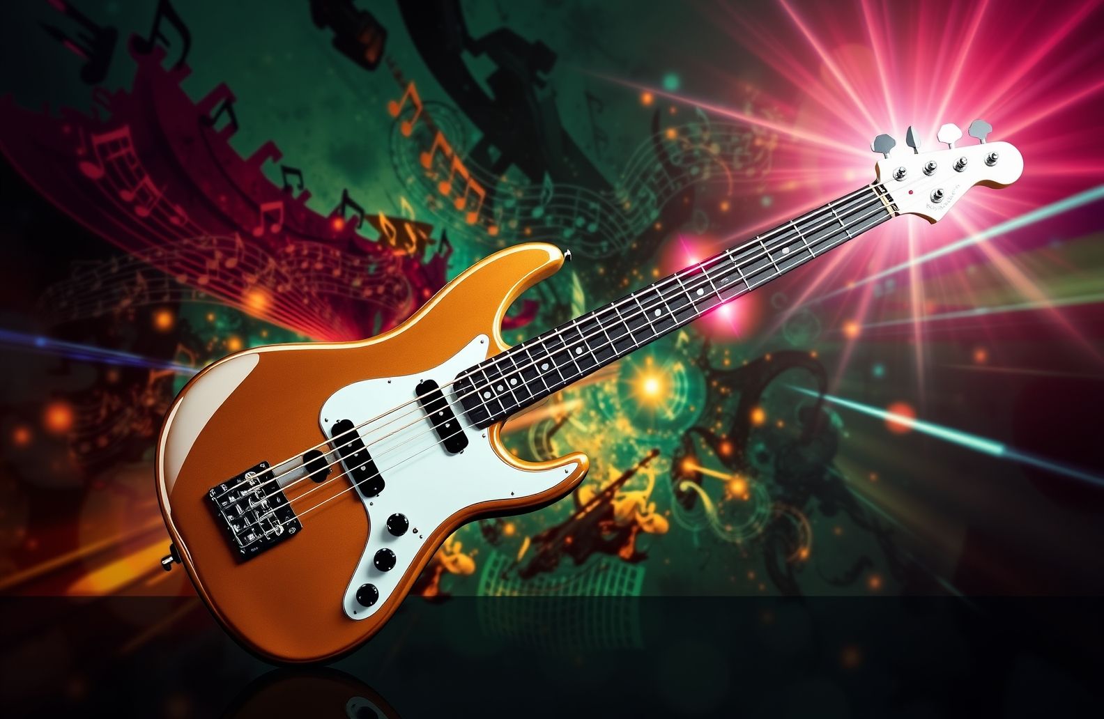 Hd Bass Guitar Wallpaper