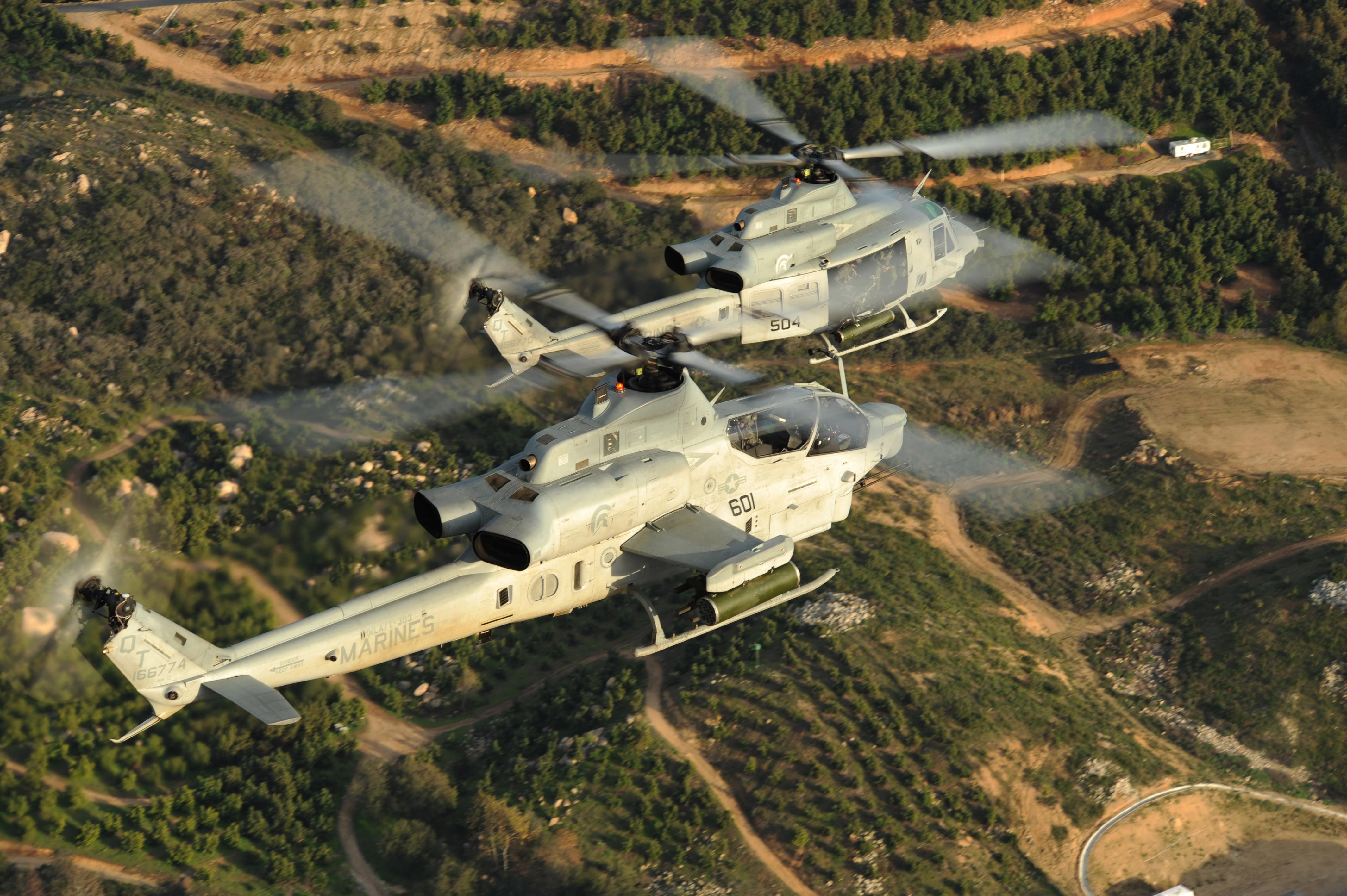 Usmc Bell Ah Supercobra Military 1z Viper Wallpaper