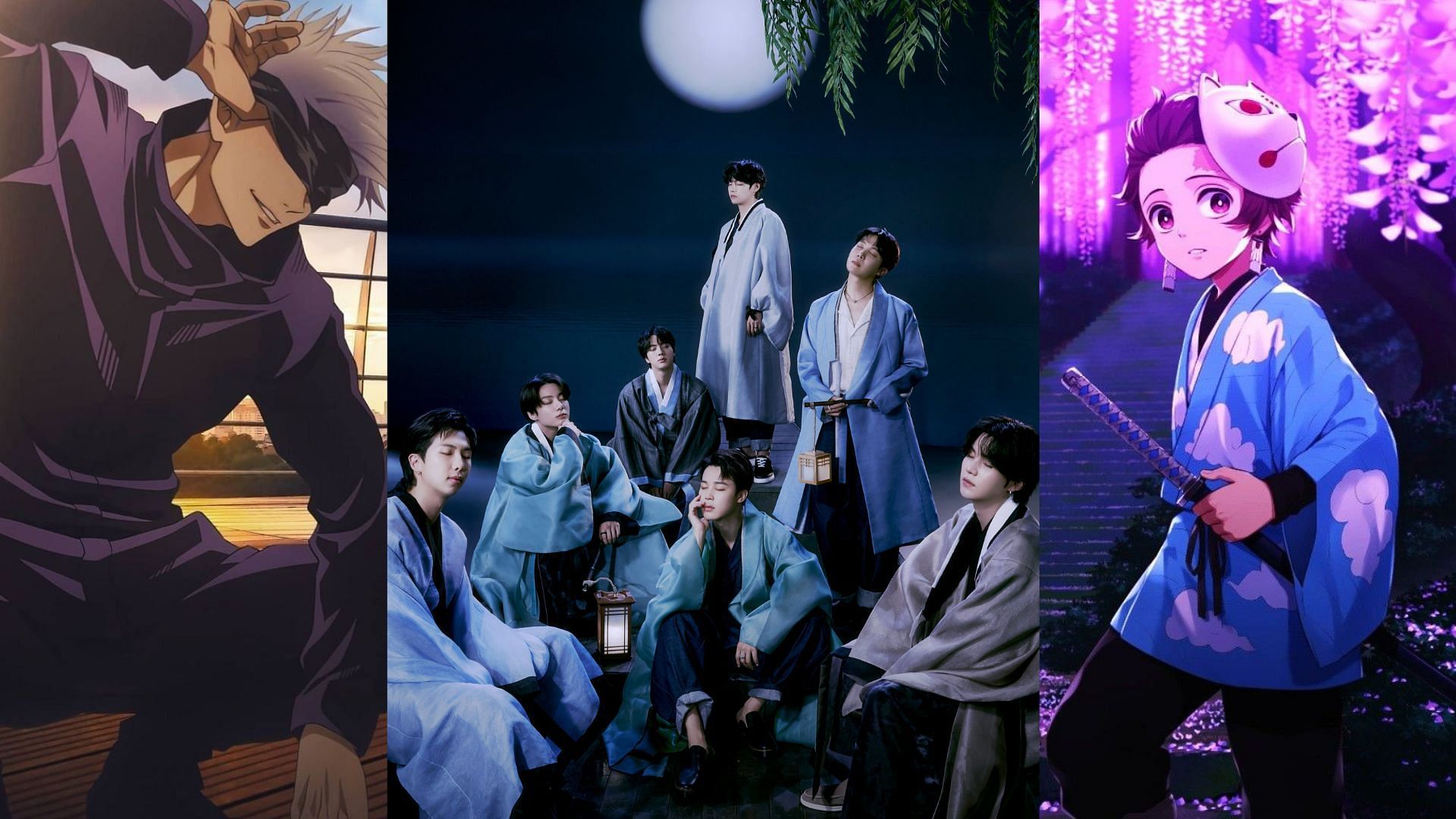 Bts Anime Wallpaper