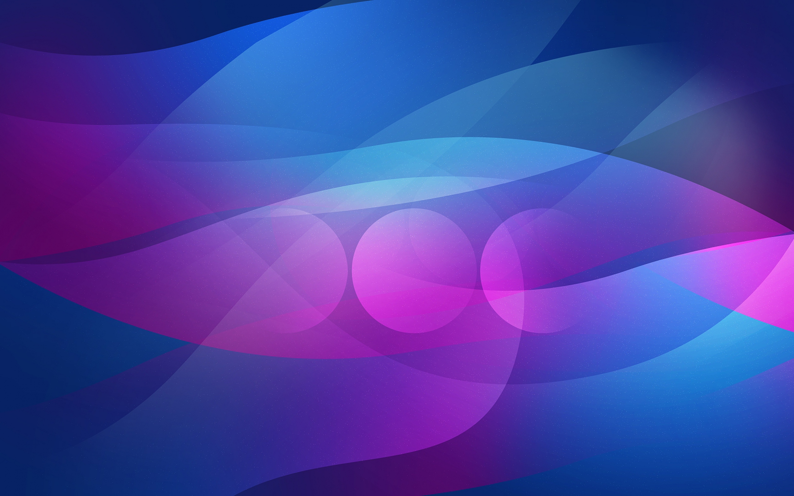 Bright Blue Pink Abstract HD Wallpaper