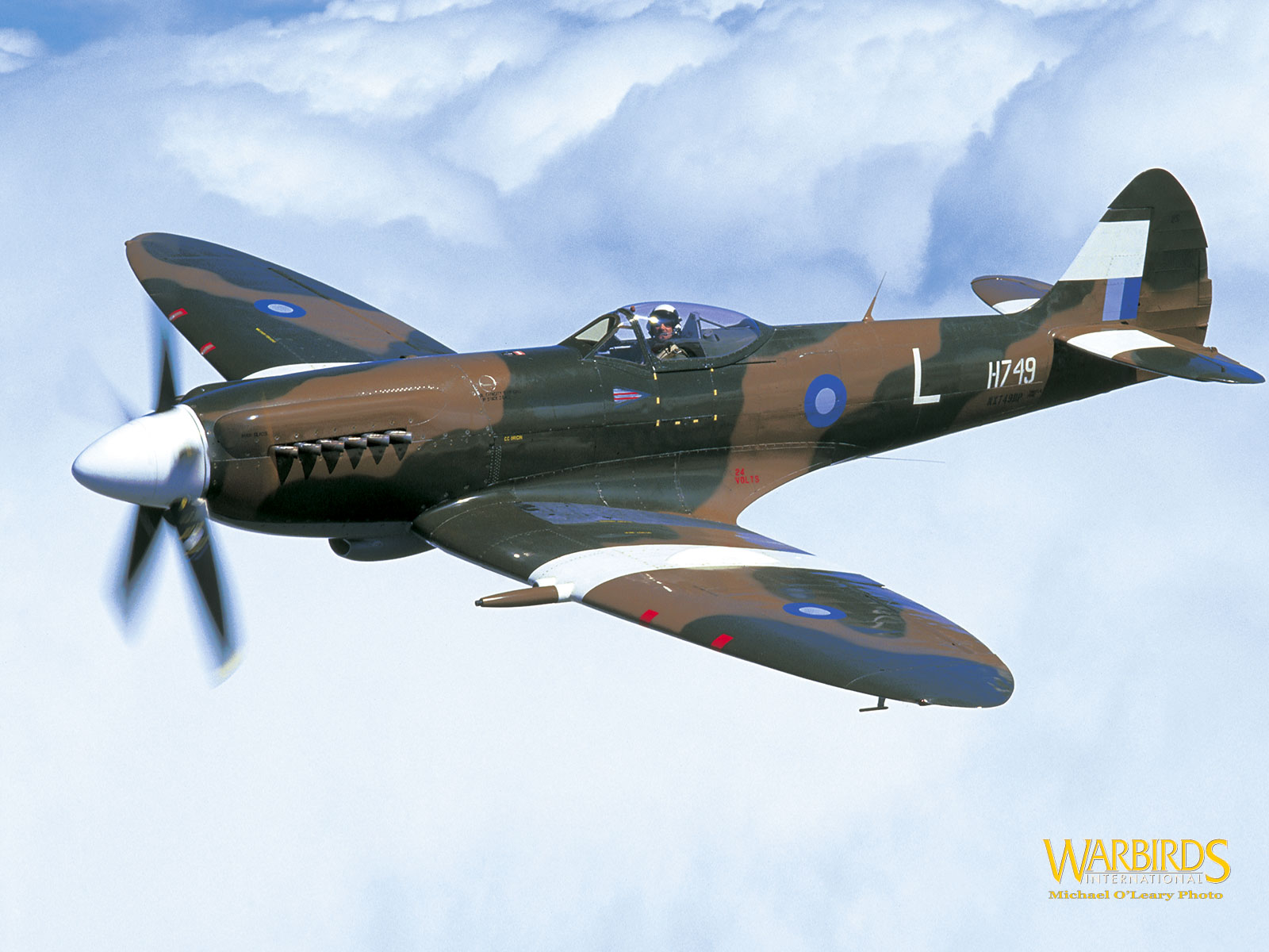 Supermarine Spitfire Mk Xiv Wallpaper