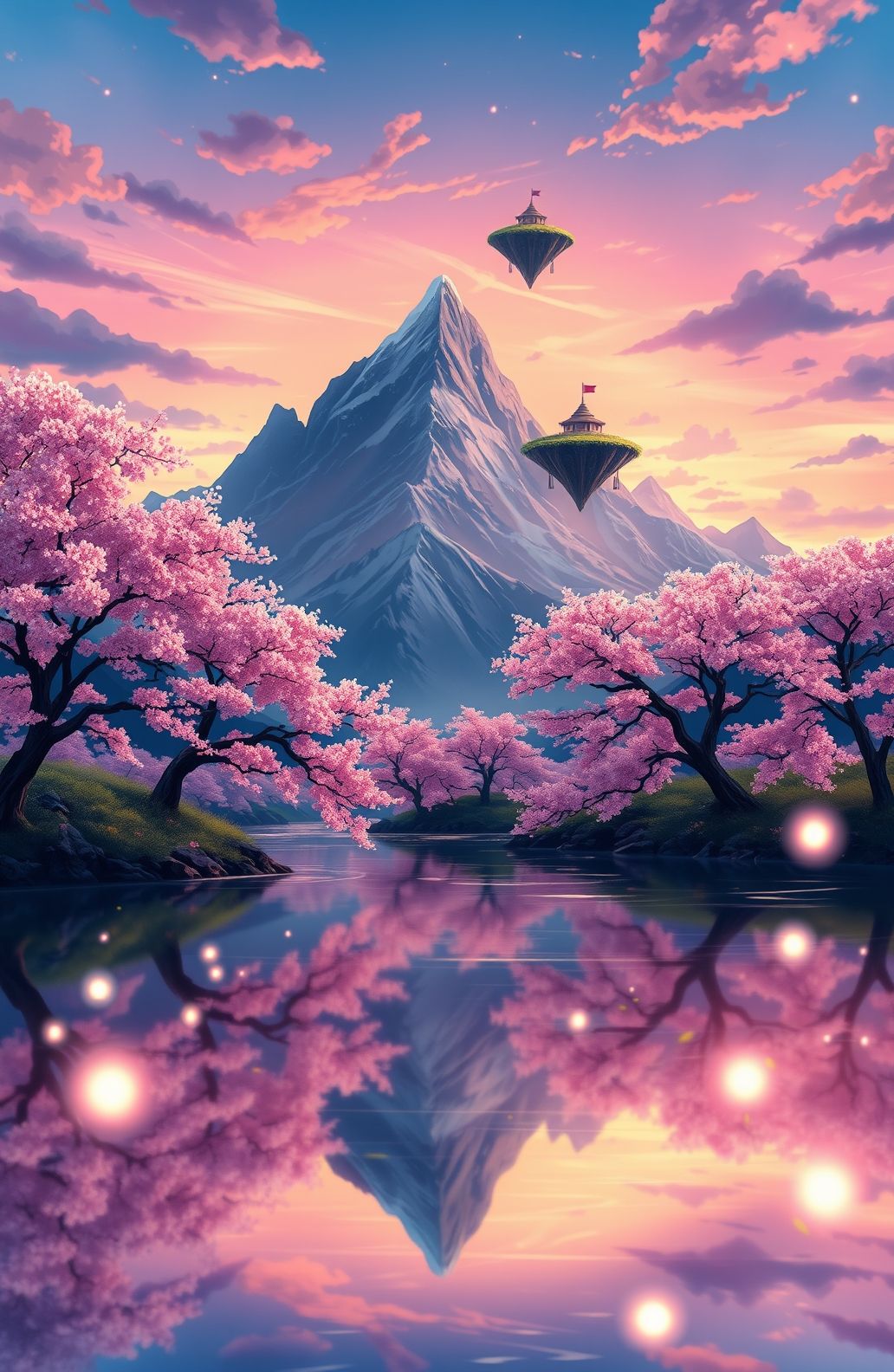 Cool Anime Landscape Wallpaper