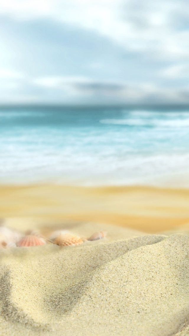 Beach iPhone 5s Wallpaper iPad