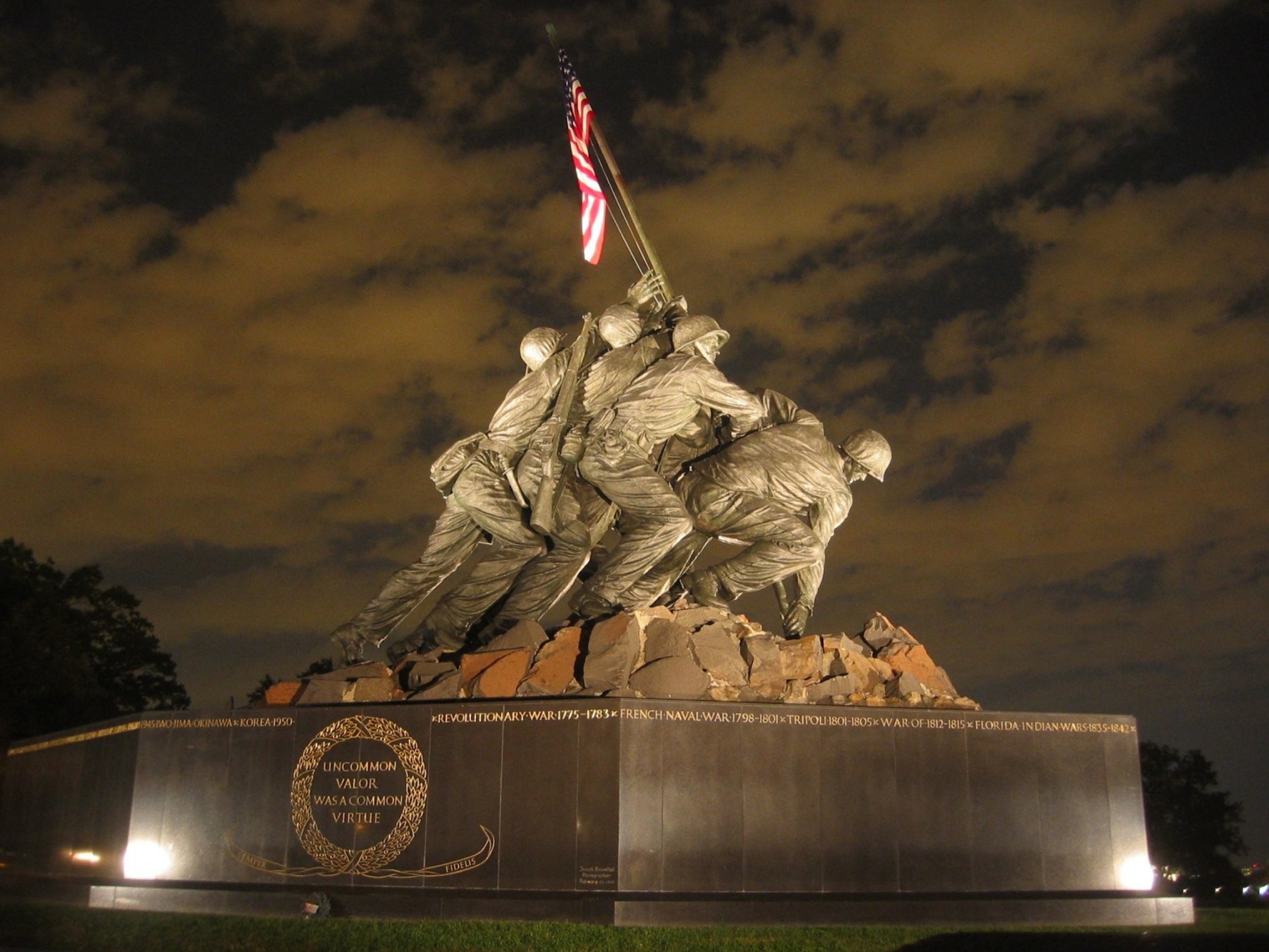 Wallpaper Flags Statues Iwo Jima Redneck