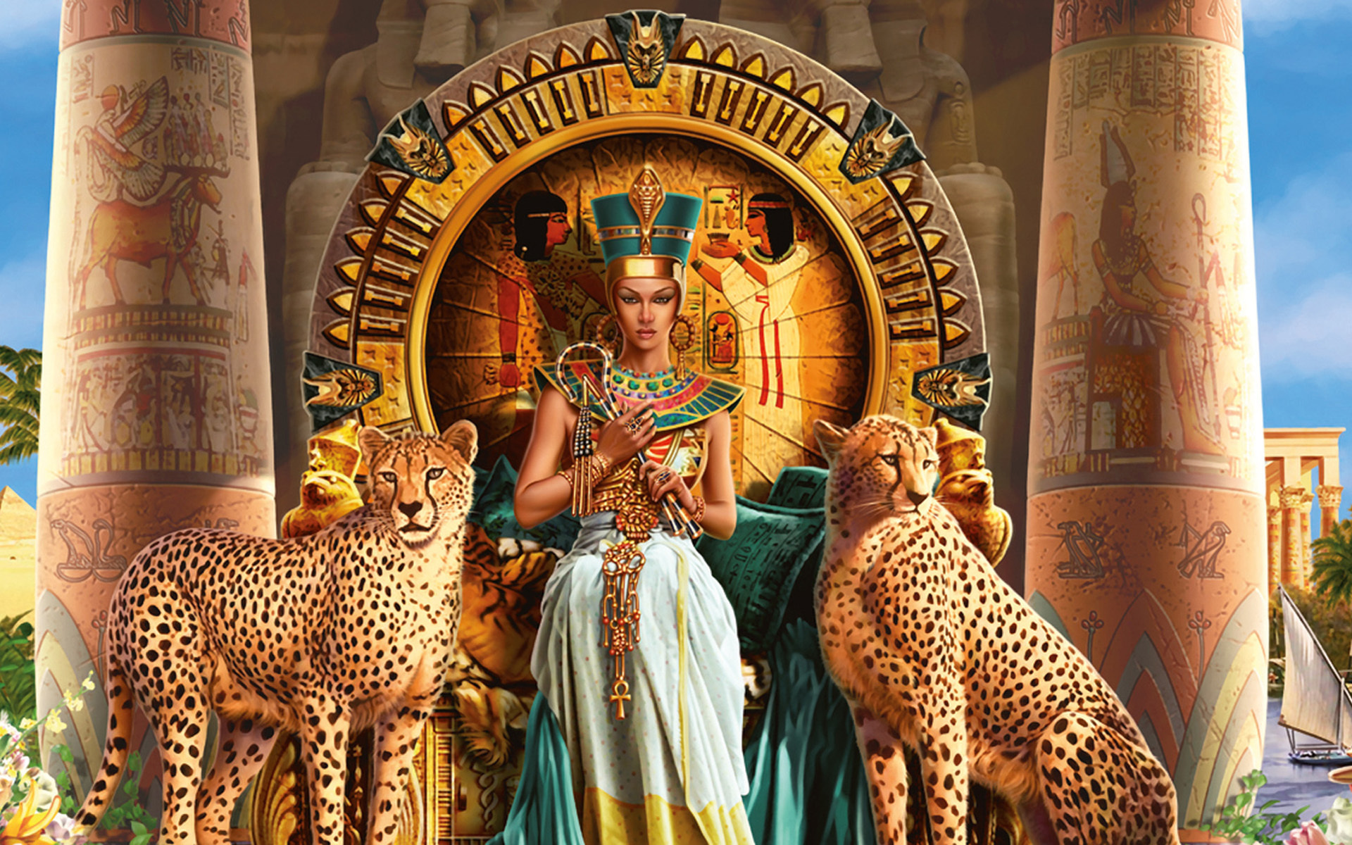 cleopatra Vii Philopator Pharaoh Ancient Egypt Ptolemaic