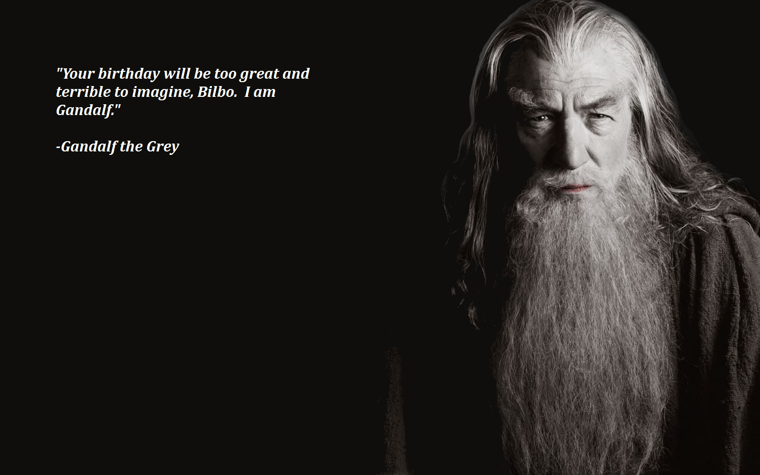 Gandalf The Wallpaper Lord Of Rings Ian